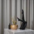 thumbnail image 6 of Geemin Abstract Female Leg Art Sculpture Office Desk Decors Modern Resin Figure Gift, 6 of 10