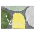 thumbnail image 1 of REGALWOVEN Alfombrilla de baño colorida y divertida, alfombra de baño con palabras encantadoras, alfombra esponjosa, lavable a máquina Multi-3 16" x 24", 1 of 6