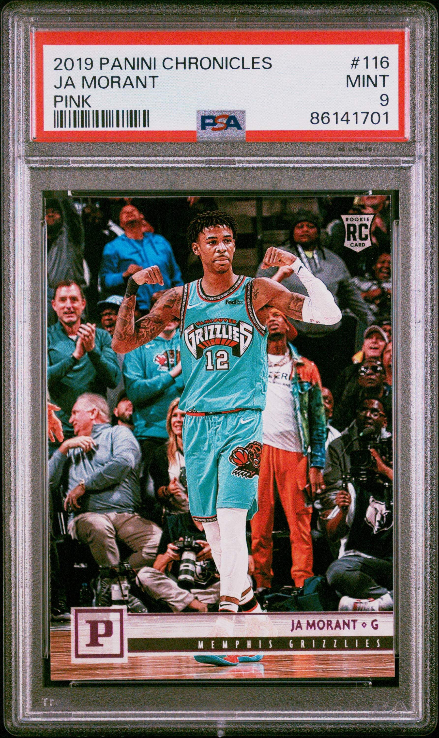 Graded 2019-20 Panini Chronicles Ja Morant #116 Young Dolph