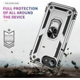 thumbnail image 7 of MYKOMI Back Case Cover Compatible with iPhone 16E Case, Military Grade Drop Protection Cover 360 Shockproof Heavy Duty Hard Bumper Rugged Mobile Phone Cases with Kickstand Compatible with iPhone 16E, 7 of 7