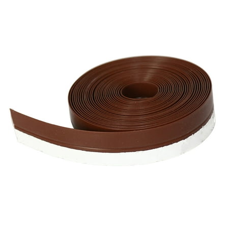 

6M Cold Protection Window Seal Strip Self-Adhesive Soundproof Window Draft Excluder Door Seal Strip For Sliding Doors Window And Wardrobe -brown-45mm