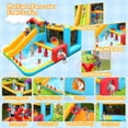 thumbnail image 3 of 11 in 1 Inflatable Bounce House for Big Kids, Indoor Outdoor Bouncy House with Large Pool Pit, 450W Blower, Obstacle Jumping Castle for Backyard Party Kids 3~12, 3 of 7