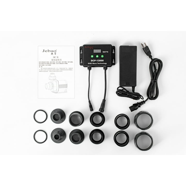 Jebao DCP-13000 Sine Wave Drain Sump Water Return Pump, 3645GPH