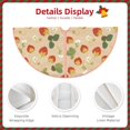 thumbnail image 3 of Bingfone Christmas Tree Skirt Mat Christmas Decoration Interior 48" -Floral Strawberr, 3 of 6