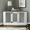 thumbnail image 2 of Crosley Furniture Winslow Corner Dog Crate Credenza Kennel for Pets, 2 of 11