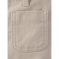 thumbnail image 2 of The Children's Place Girls Patch Pocket Relaxed Fit Shortie Shorts, Sizes 4-16, 2 of 4