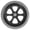 As Shown, variant on 8" Wheelchair Front Wheels Rollator Universal Anti Slip Casters Accessory