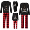 thumbnail image 3 of Pijamas navideños WakeUple para familia, conjuntos de pijamas navideños a juego, pijamas navideños rojos clásicos para mujeres, hombres, niños, bebés y perros, 3 of 3