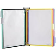Djois by Tarifold 5-Pocket Wall-mountable Unit Display Starter Set - 5 Panels - Expandable, Wire-reinforced - 14"H x