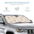 thumbnail image 2 of Bingfone Floral Car Windshield Sunshade,Sun Foldable Sun Shield Sun Visor for Car - Small, 2 of 8