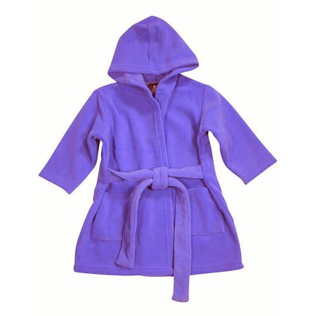 

WXY Baby-boys Hooded Fleece Robe 32903-9-12Months (Purple)