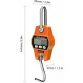 thumbnail image 2 of 300kg Mini LCD Digital Scale, Load Cell and Dynamometer Portable Industrial Electronic Heavy Duty Hook Crane Hanging Scale, 2 of 2