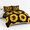 Black Sunflower-Full, variant on Yellow Sunflower Full Size 5 Piece Cotton Tencel Bed-in-a-Bag Bedding Set