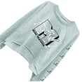 thumbnail image 4 of MTV Ladies Sweatshirt, Raw Edge MTV Logo Sweatshirt Heather Grey - S, 4 of 7