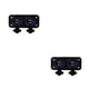 thumbnail image 3 of Scienceny Panel de interruptores Enchufe USB empotrado 12V Paneles reguladores de botones Camper digital para accesorios de automóviles Parte Como se muestra TU-TU 2piezas, 3 of 6