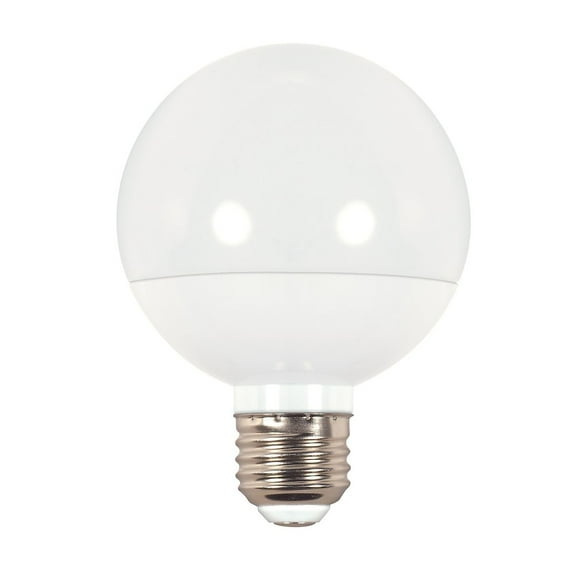 Satco S9202 - 6 watt; G25 Globe LED; 4000K; Medium base; 120 volts