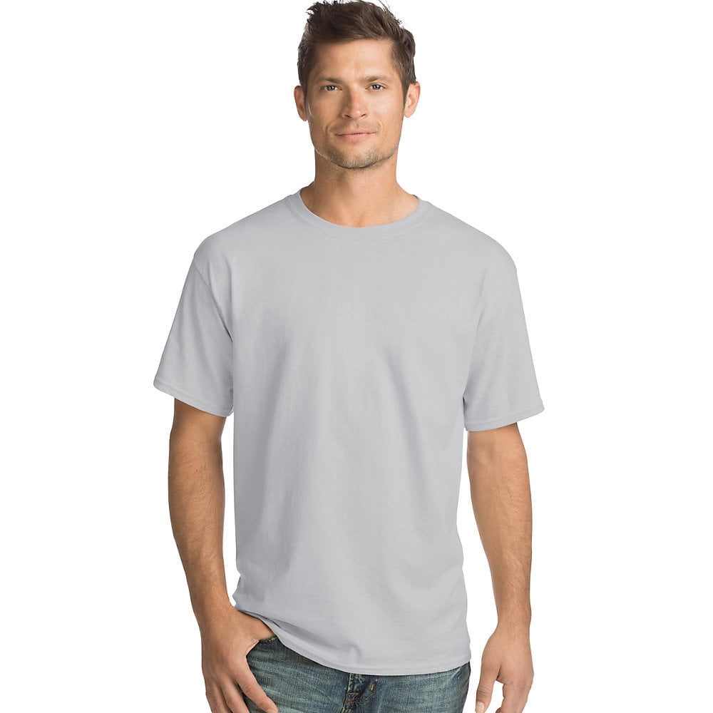 Hanes ComfortSoft® Men's Short-Sleeve Crewneck T-Shirt 4-Pack - O5280 ...