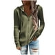 thumbnail image 1 of Sudadera Con Capucha de Manga Larga Sólida Para Mujer, Informal, A La Moda, Con Cremallera, Chaqueta de Punto Para Mujer Odeerbi  ODB-6, 1 of 5