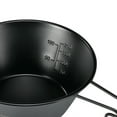 thumbnail image 4 of CAMPINGMOON 160ml210ml310ml450ml Camping Stainless Steel Sierra Cup with Black Coating Portable Camping Hiking Picnic BBQ Tableware Cookware, 4 of 7