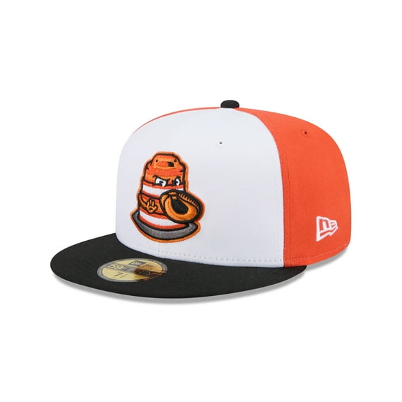 Men's-New Era White Peoria Chiefs Theme Nights 59FIFTY Fitted Hat