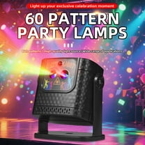 ROMYSE Portable RGB Stage Light with Remote, Sound-Activated Mini Party Light for Home Events, Small Gigs, Weddings & Clubs | Compact DJ Lighting for Beginners