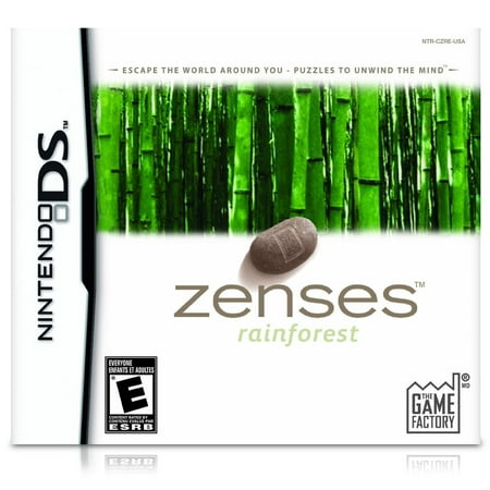 Zenses: Rainforest Edition - Nintendo DS- XSDP -00182 - Travel to a faraway place with this collection of puzzle games inspired by raindrops, waterfalls, exotic flowers, and other rainforest (Best Place To Sell Ds Games)