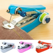 TureClos Mini Handheld Manual Sewing Machine Multi-functional Portable Household Cordless Stitching Machine Color Random