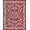 Red, Pattern 2, variant on ODIKA 5'x7' Machine Washable Non-Slip Area Rug, Exotic Botanical Scroll Jacquard Embellished High Traffic Rug, Red, 663763