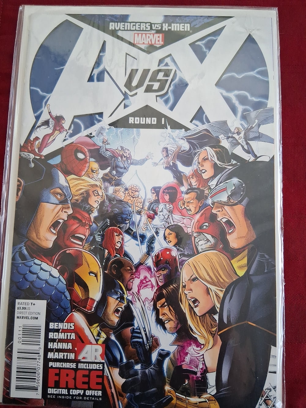 Cover of Avengers vs. X-Men #1