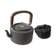 thumbnail image 5 of Hervidor de camping con asa, multiusos, de calentamiento rápido, ligero, 1,2 l, para té y café gris, 5 of 8