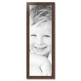 thumbnail image 2 of ArtToFrames 14" x 43" Honors Mahogany with Gold Picture Frame, 14x43 inch Brown Wood Poster Frame (WOM-5156),  Pack, 2 of 7