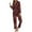 Red, variant on Christmas Pajamas for Women Long Sleeve Lapel Cozy Button Down Nightwear Sleepwear Outfit with Pocket Casual Fall Winter Soft Comfy Loose Womens Loungewear Beige L