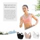 thumbnail image 5 of Toystoory Ropa interior deportiva Ropa interior elástica para yoga Ropa interior ajustable que absorbe el sudor sin cables Uniforme atlético Blanco METRO, 5 of 6