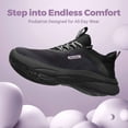 thumbnail image 5 of FitVille Extra Wide Walking Shoes for Women, Hands Free Slip On Sneakers Lightweight Running Shoes Arch Support - V1, 5 of 6