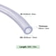 thumbnail image 3 of Uxcell tubo flexible trenzado claro de alta presión de 3/8" ID x 5/8" OD, 50 pies para dispensar agua, aceite y líneas de aire, 3 of 7