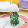 thumbnail image 3 of Adorable Pet Clothes for Cats & Small Dogs - Christmas Dog Printed Puppy Clothes Soft Breathable Puppy Christmas Printed Pet T-Shirt Colorful Dog Outfits Puppy Sweatshirt Pullover Clothes, 3 of 6