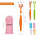 thumbnail image 2 of Cepillo de dientes para perros con colocación de dientes, 6 piezas, cepillo de dientes para mascotas, cepillo de dientes para dedos, cepillo de dientes de silicona de grado alimenticio suave para, 2 of 5