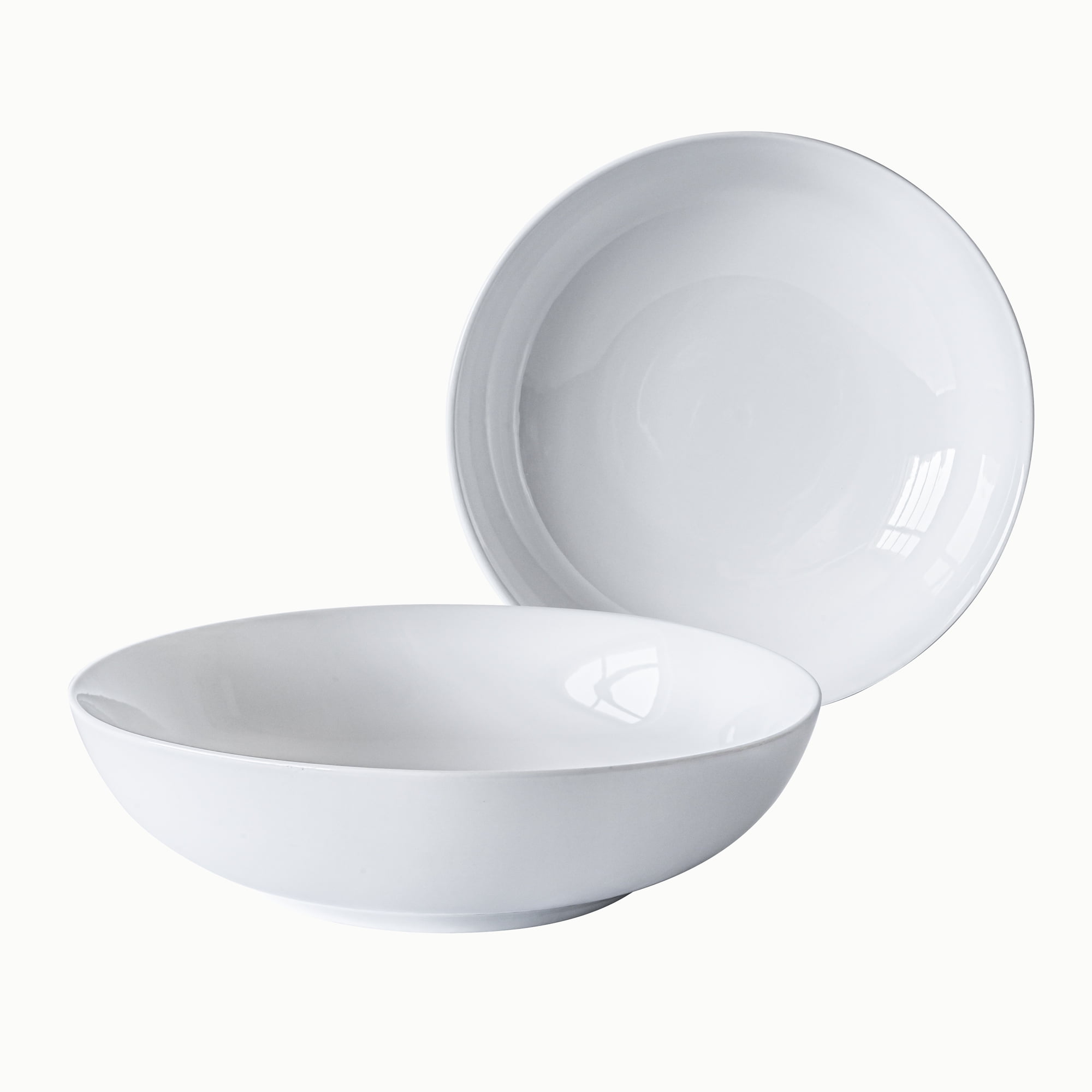 VALIEM BOWL-Ｌ Lucerne White Rim Soup Bowl