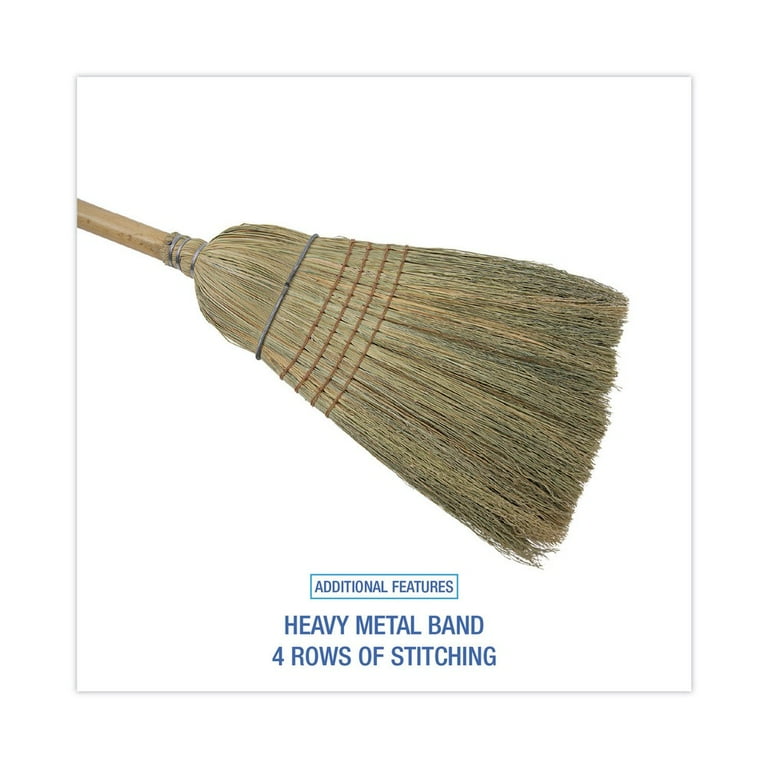 Corn Broom, Corn Fiber Bristles, 56 Corn Broom, Corn Fiber Bristles, 56