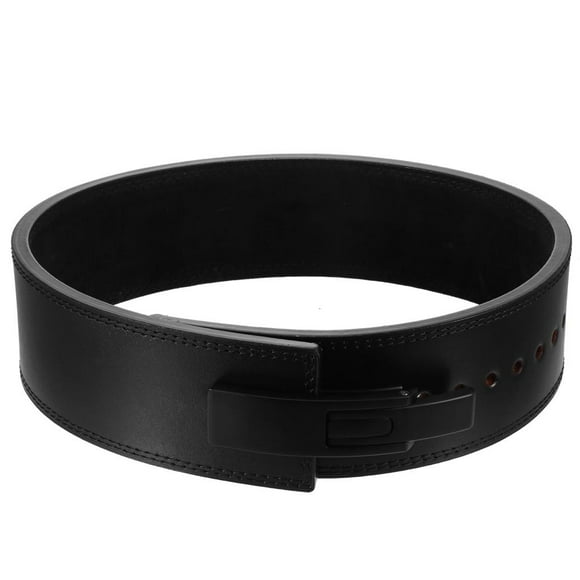 Soidarity Cinturón de Fitness, cinturón de levantamiento de pesas portátil para hombres, ampliamente utilizado, buena mano de obra, Protector de cintura Gimnasios en casa Negro Soidarity OD010719-01