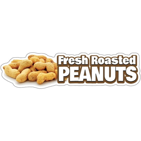 Fresh Roasted Peanuts 16" Decal Concession Stand Food Truck Sticker