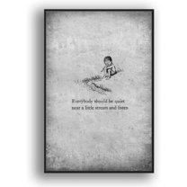 IDEA4WALL Framed Canvas Wall Art for Living Room, Bedroom Beautiful Quotes Canvas Prints for Modern Home Decoration Ready to Hang