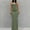 Green, variant on Oplxuo Women Sexy Bodycon Maxi Dress Sleeveless Solid Color Slip Dress Elegant Long Cami Dresses Evening Party