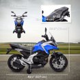 thumbnail image 3 of Qaba Honda Licensed 12V Electric Motorcycle with Headlights Music, Blue, 3 of 10