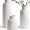 Speckled Sand White, variant on LE TAUCI Set of 3 Ceramic Vase , Black Decorative Vases for Home Decor, Rustic Modern Bottle Vase Set for Living Room, Bedroom, Dining Table, Shelf, Mantel & Entryway