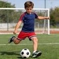 thumbnail image 1 of Maillot de Soccer pour Ados Garçons, Séchage Rapide, Ensemble de Soccer 2 Pcs, Maillot et Shorts, Ensembles Athlétiques Rouges, Taille 13-14 Ans, Vêtements pour Garçons Filles, 1 of 4