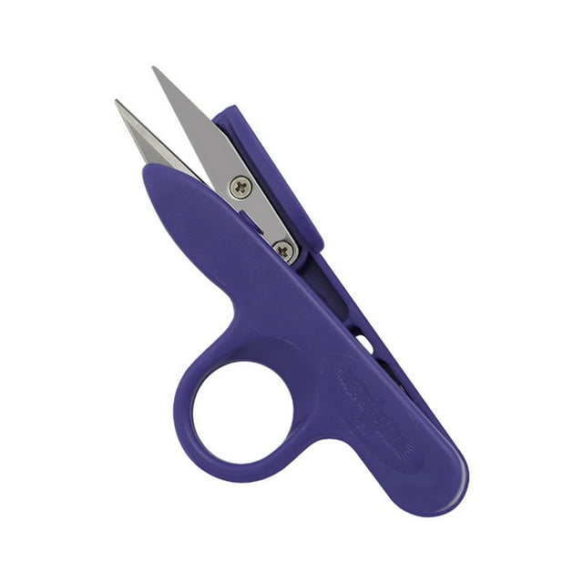 VONKY Professional Precision Scissors For Precise Cutting ABS Embroidery Scissors Sewing Scissors Sewing Cutter Yarn Scissors purple 5Set