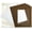 Brown, variant on The Display Guys Pack of 25 Red Picture Photo Matting Mat Boards (White Core Bevel Cut) + Backing Boards + Clear Plastic Bags (25pcs Complete Set) (16"x20" Red Mat Boards Complete Set (25pcs)