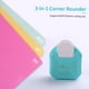 thumbnail image 2 of KW-trio 3-in-1 Corner Rounder Punch R4 / R7 / R10mm Cortador de esquinas redondas para bolsas de lam Tomshoo Esquina redondeada, 2 of 7