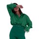 thumbnail image 4 of Txlixc Blusa de mujer pluma de manga larga solapa blusa casual suelta Txlixc moda, 4 of 7